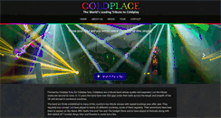 Desktop Screenshot of coldplace.co.uk
