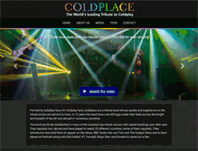 Tablet Screenshot of coldplace.co.uk